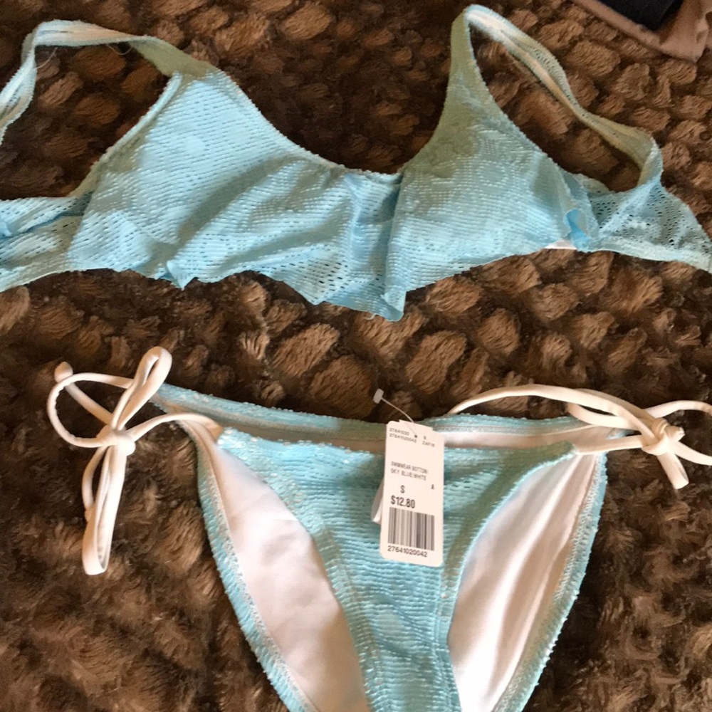Light blue forever 21 bikini